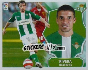 Sticker Rivera - Liga Spagnola 2008-2009 - Colecciones ESTE