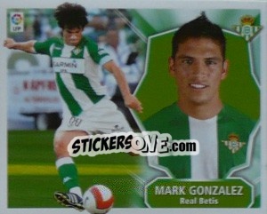 Sticker Mark Gonzalez - Liga Spagnola 2008-2009 - Colecciones ESTE