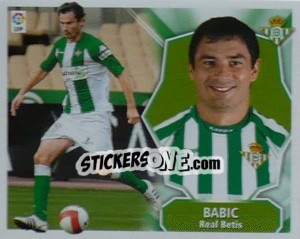 Sticker BABIC (COLOCAS) - Liga Spagnola 2008-2009 - Colecciones ESTE