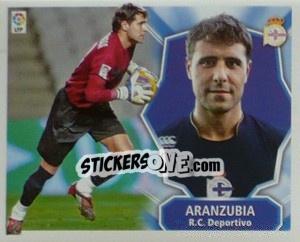 Sticker Aranzubia - Liga Spagnola 2008-2009 - Colecciones ESTE