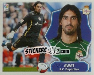 Sticker Awat - Liga Spagnola 2008-2009 - Colecciones ESTE