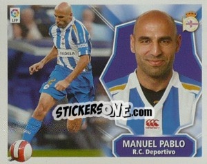 Sticker Manuel Pablo - Liga Spagnola 2008-2009 - Colecciones ESTE