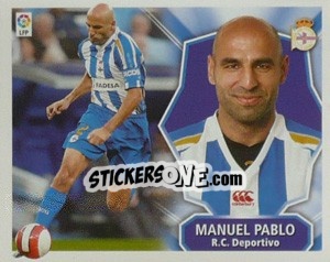 Sticker Manuel Pablo - Liga Spagnola 2008-2009 n. 129 - Colecciones ESTE