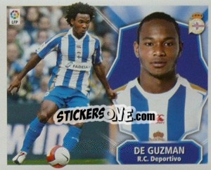 Sticker De Guzman - Liga Spagnola 2008-2009 n. 135 - Colecciones ESTE
