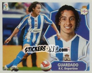 Sticker Guardado - Liga Spagnola 2008-2009 n. 137 - Colecciones ESTE
