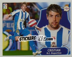 Cromo Cristian - Liga Spagnola 2008-2009 - Colecciones ESTE