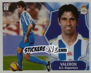 Sticker Valeron - Liga Spagnola 2008-2009 - Colecciones ESTE