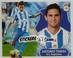 Sticker Antonio TOMAS (COLOCAS) - Liga Spagnola 2008-2009 - Colecciones ESTE