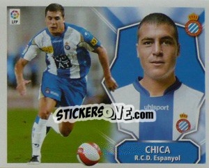 Cromo Chica - Liga Spagnola 2008-2009 n. 156 - Colecciones ESTE