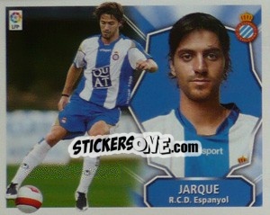 Sticker Jarque - Liga Spagnola 2008-2009 n. 157 - Colecciones ESTE