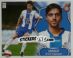 Cromo Jarque - Liga Spagnola 2008-2009 - Colecciones ESTE