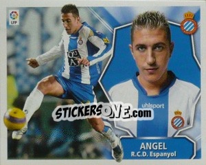 Sticker Angel - Liga Spagnola 2008-2009 n. 162 - Colecciones ESTE