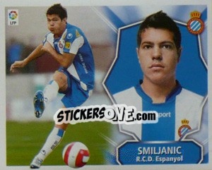 Sticker Smiljanic - Liga Spagnola 2008-2009 n. 164 - Colecciones ESTE