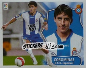 Cromo Corominas - Liga Spagnola 2008-2009 - Colecciones ESTE