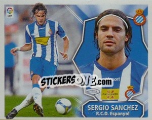 Sticker Sergio SANCHEZ (COLOCAS) - Liga Spagnola 2008-2009 - Colecciones ESTE