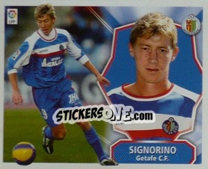 Sticker Signorino - Liga Spagnola 2008-2009 n. 182 - Colecciones ESTE