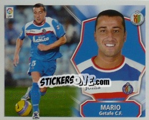 Cromo Mario - Liga Spagnola 2008-2009 n. 186 - Colecciones ESTE