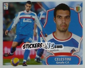 Cromo Celestini - Liga Spagnola 2008-2009 - Colecciones ESTE