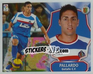 Sticker Pallardo - Liga Spagnola 2008-2009 - Colecciones ESTE