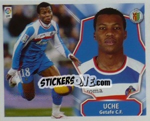 Sticker Uche - Liga Spagnola 2008-2009 n. 198 - Colecciones ESTE