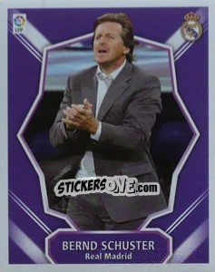 Figurina Entrenador - Bernd Schuster - Liga Spagnola 2008-2009 - Colecciones ESTE