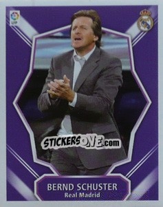 Sticker Entrenador - Bernd Schuster - Liga Spagnola 2008-2009 n. 202 - Colecciones ESTE