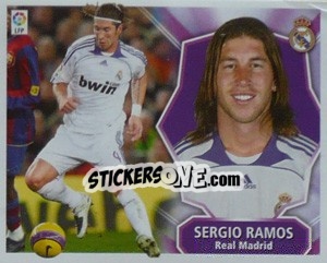Sticker Sergio Ramos - Liga Spagnola 2008-2009 n. 205 - Colecciones ESTE