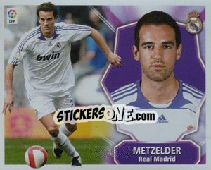 Sticker Metzelder - Liga Spagnola 2008-2009 - Colecciones ESTE