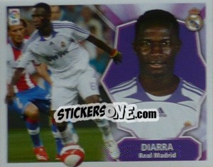 Sticker Mahamadou Diarra - Liga Spagnola 2008-2009 n. 215 - Colecciones ESTE
