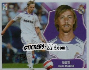 Figurina Guti - Liga Spagnola 2008-2009 n. 217 - Colecciones ESTE