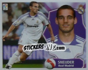 Sticker Sneijder - Liga Spagnola 2008-2009 n. 218 - Colecciones ESTE