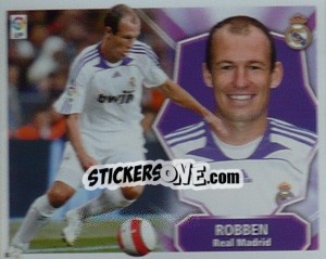 Sticker Robben - Liga Spagnola 2008-2009 - Colecciones ESTE