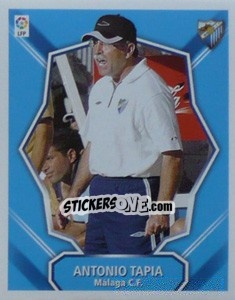 Sticker Entrenador - Antonio Tapia - Liga Spagnola 2008-2009 n. 227 - Colecciones ESTE