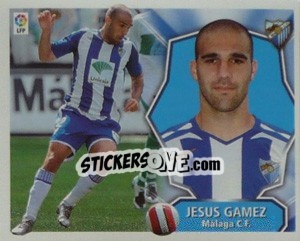 Sticker Jesus Gamez - Liga Spagnola 2008-2009 - Colecciones ESTE