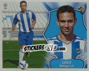 Cromo Lolo - Liga Spagnola 2008-2009 - Colecciones ESTE