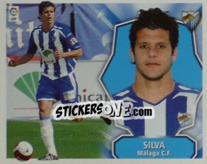 Figurina Silva - Liga Spagnola 2008-2009 - Colecciones ESTE