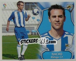 Figurina Nacho - Liga Spagnola 2008-2009 - Colecciones ESTE