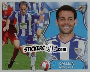 Cromo Calleja - Liga Spagnola 2008-2009 - Colecciones ESTE