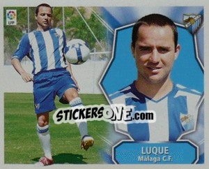 Sticker LUQUE (COLOCAS) - Liga Spagnola 2008-2009 - Colecciones ESTE