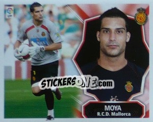 Sticker Moya - Liga Spagnola 2008-2009 - Colecciones ESTE
