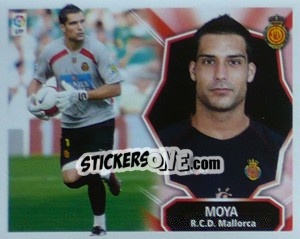 Cromo Moya - Liga Spagnola 2008-2009 - Colecciones ESTE