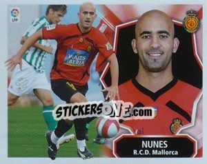 Figurina Nunes - Liga Spagnola 2008-2009 - Colecciones ESTE