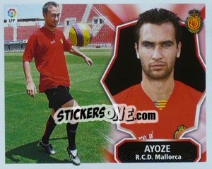 Cromo Ayoze - Liga Spagnola 2008-2009 - Colecciones ESTE