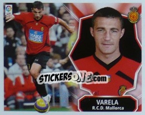 Sticker Varela - Liga Spagnola 2008-2009 n. 259 - Colecciones ESTE