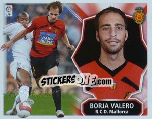 Figurina Borja Valero - Liga Spagnola 2008-2009 - Colecciones ESTE