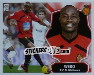 Sticker Webo - Liga Spagnola 2008-2009 n. 267 - Colecciones ESTE