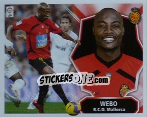 Cromo Webo - Liga Spagnola 2008-2009 - Colecciones ESTE