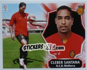 Sticker CLEBER SANTANA (COLOCAS) - Liga Spagnola 2008-2009 - Colecciones ESTE