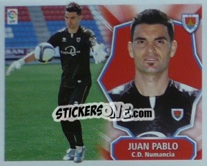 Sticker Juan Pablo - Liga Spagnola 2008-2009 n. 275 - Colecciones ESTE