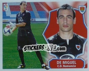 Sticker De Miguel - Liga Spagnola 2008-2009 n. 276 - Colecciones ESTE